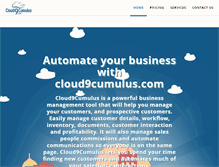 Tablet Screenshot of cloud9cumulus.com